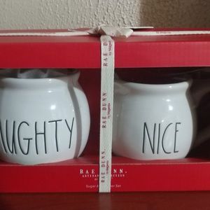 Rae Dunn Naughty And Nice